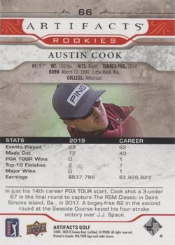 2021 Upper Deck Artifacts - Red #66 Austin Cook Back