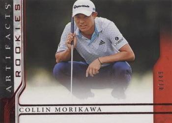 2021 Upper Deck Artifacts - Red #83 Collin Morikawa Front