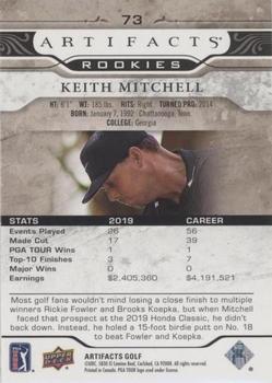 2021 Upper Deck Artifacts - Black #73 Keith Mitchell Back
