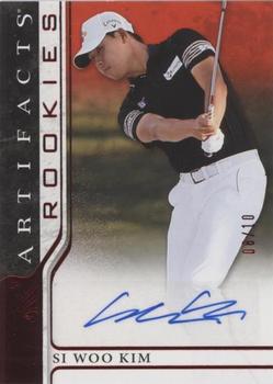 2021 Upper Deck Artifacts - Red Autographs #69 Si Woo Kim Front