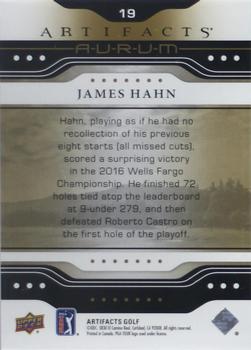 2021 Upper Deck Artifacts - Aurum #19 James Hahn Back
