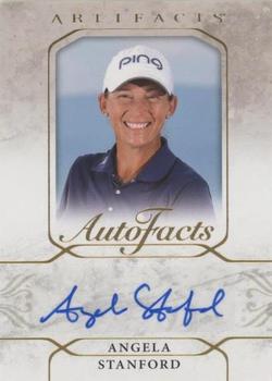 2021 Upper Deck Artifacts - AutoFacts #A-AS Angela Stanford Front