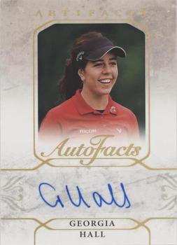 2021 Upper Deck Artifacts - AutoFacts #A-GH Georgia Hall Front