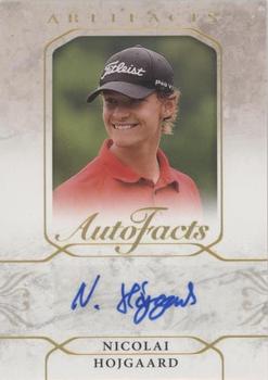 2021 Upper Deck Artifacts - AutoFacts #A-NH Nicolai Hojgaard Front