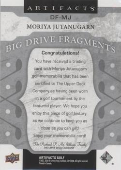 2021 Upper Deck Artifacts - Big Drive Fragments #DF-MJ Moriya Jutanugarn Back