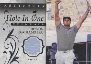 2021 Upper Deck Artifacts - Hole-in-One Remnants #OR-BD Bryson DeChambeau Front