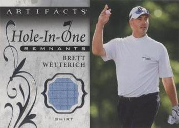 2021 Upper Deck Artifacts - Hole-in-One Remnants #OR-BW Brett Wetterich Front
