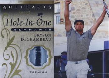 2021 Upper Deck Artifacts - Hole-in-One Remnants Premium #OR-BD Bryson DeChambeau Front