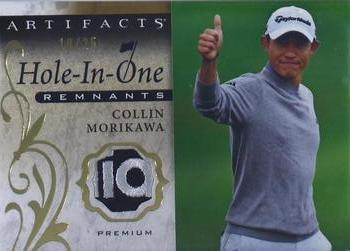2021 Upper Deck Artifacts - Hole-in-One Remnants Premium #OR-CM Collin Morikawa Front