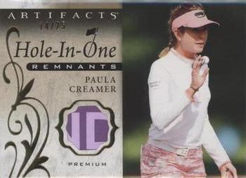 2021 Upper Deck Artifacts - Hole-in-One Remnants Premium #OR-PC Paula Creamer Front