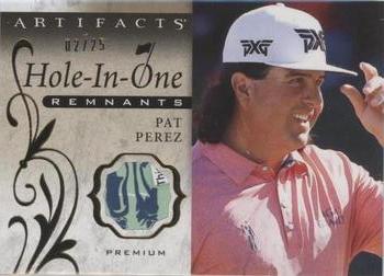 2021 Upper Deck Artifacts - Hole-in-One Remnants Premium #OR-PP Pat Perez Front