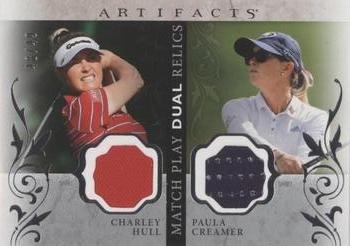 2021 Upper Deck Artifacts - Match Play Dual #MP-CH Charley Hull / Paula Creamer Front