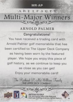 2021 Upper Deck Artifacts - Multi-Major Winners #MR-AP Arnold Palmer Back