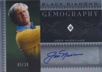 2021 Upper Deck Artifacts - Black Diamond Gemography #BDG-JN Jack Nicklaus Front