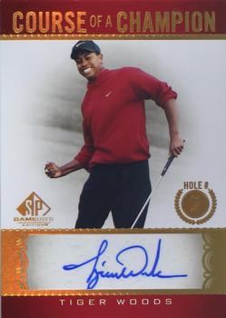 2021 Upper Deck Artifacts - Course of a Champion #CA-2 Tiger Woods Front
