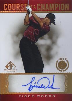 2021 Upper Deck Artifacts - Course of a Champion #CA-9 Tiger Woods Front