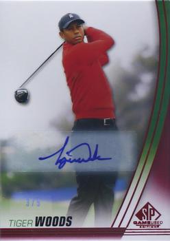 2021 SP Game Used - Red #1 Tiger Woods Front