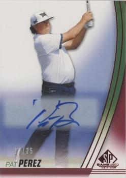 2021 SP Game Used - Red #10 Pat Perez Front