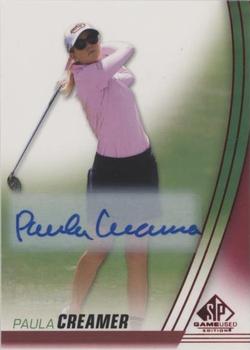 2021 SP Game Used - Red #21 Paula Creamer Front