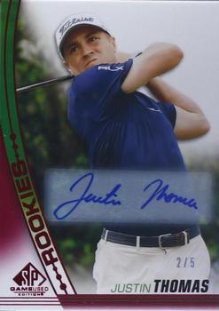 2021 SP Game Used - Red #50 Justin Thomas Front