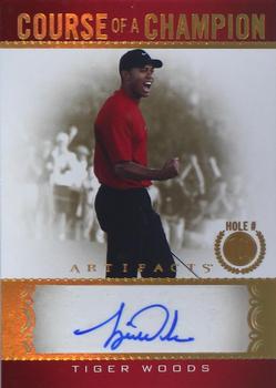 2021 SP Game Used - Course of a Champion #CA-10 Tiger Woods Front