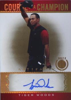 2021 SP Game Used - Course of a Champion #CA-11 Tiger Woods Front