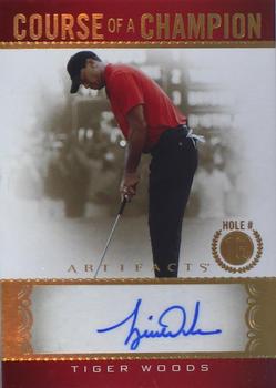 2021 SP Game Used - Course of a Champion #CA-16 Tiger Woods Front