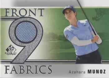2021 SP Game Used - Front 9 Fabrics #F9-AM Azahara Munoz Front