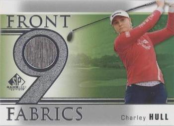 2021 SP Game Used - Front 9 Fabrics #F9-CH Charley Hull Front