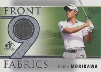 2021 SP Game Used - Front 9 Fabrics #F9-CM Collin Morikawa Front