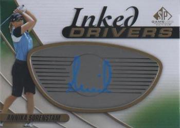 2021 SP Game Used - Inked Drivers #ID-AS Annika Sorenstam Front