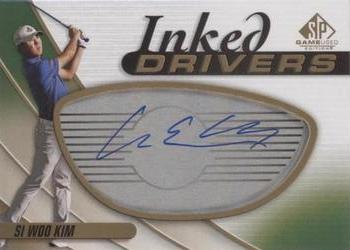 2021 SP Game Used - Inked Drivers #ID-SK Si Woo Kim Front