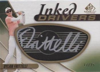 2021 SP Game Used - Inked Drivers Black #ID-DF Dylan Frittelli Front