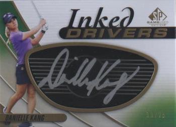 2021 SP Game Used - Inked Drivers Black #ID-DK Danielle Kang Front