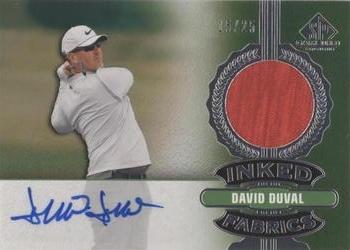 2021 SP Game Used - Inked Fabrics #IF-DD David Duval Front
