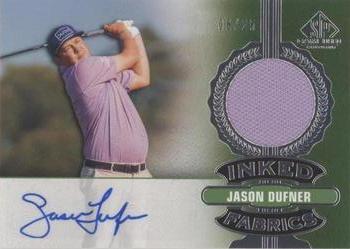 2021 SP Game Used - Inked Fabrics #IF-JD Jason Dufner Front