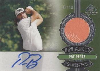 2021 SP Game Used - Inked Fabrics #IF-PP Pat Perez Front