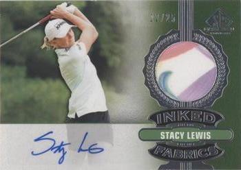 2021 SP Game Used - Inked Fabrics #IF-SL Stacy Lewis Front