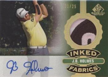 2021 SP Game Used - Inked Fabrics Spectrum #IF-JH J.B. Holmes Front