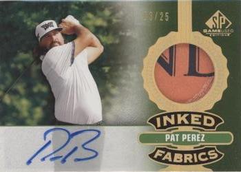 2021 SP Game Used - Inked Fabrics Spectrum #IF-PP Pat Perez Front