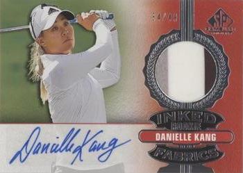 2021 SP Game Used - Inked Rookie Fabrics #IRF-DK Danielle Kang Front