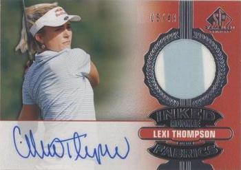 2021 SP Game Used - Inked Rookie Fabrics #IRF-LT Lexi Thompson Front