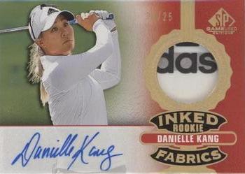 2021 SP Game Used - Inked Rookie Fabrics Spectrum #IRF-DK Danielle Kang Front