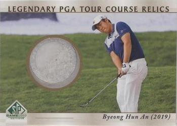 2021 SP Game Used - Legendary Course Relics #CR-BH Byeong-Hun An Front