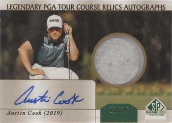 2021 SP Game Used - Legendary Course Relics Autographs #CRA-AC Austin Cook Front