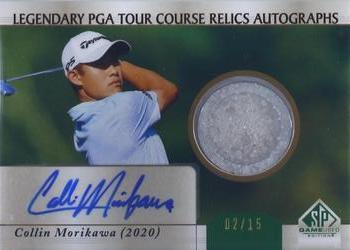 2021 SP Game Used - Legendary Course Relics Autographs #CRA-CM Collin Morikawa Front