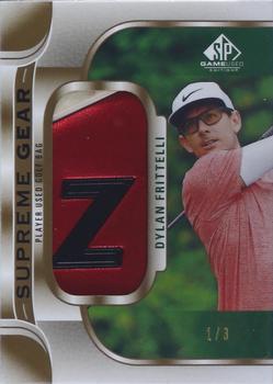 2021 SP Game Used - Supreme Gear #SGB-DF Dylan Frittelli Front