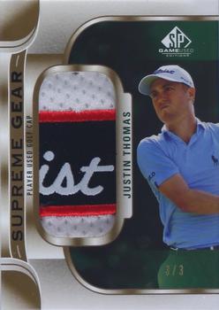 2021 SP Game Used - Supreme Gear #SGC-JT Justin Thomas Front