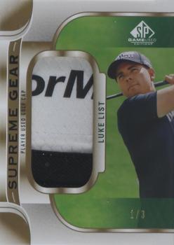 2021 SP Game Used - Supreme Gear #SGC-LL Luke List Front