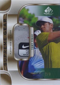 2021 SP Game Used - Supreme Gear #SGG-TF Tony Finau Front